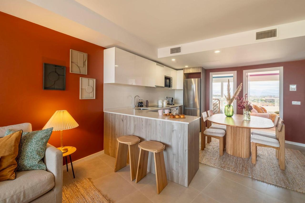 Gran Canet 2Br! Walk To Beach, Sea View, Sauna & Gym Canet d'En Berenguer Ngoại thất bức ảnh