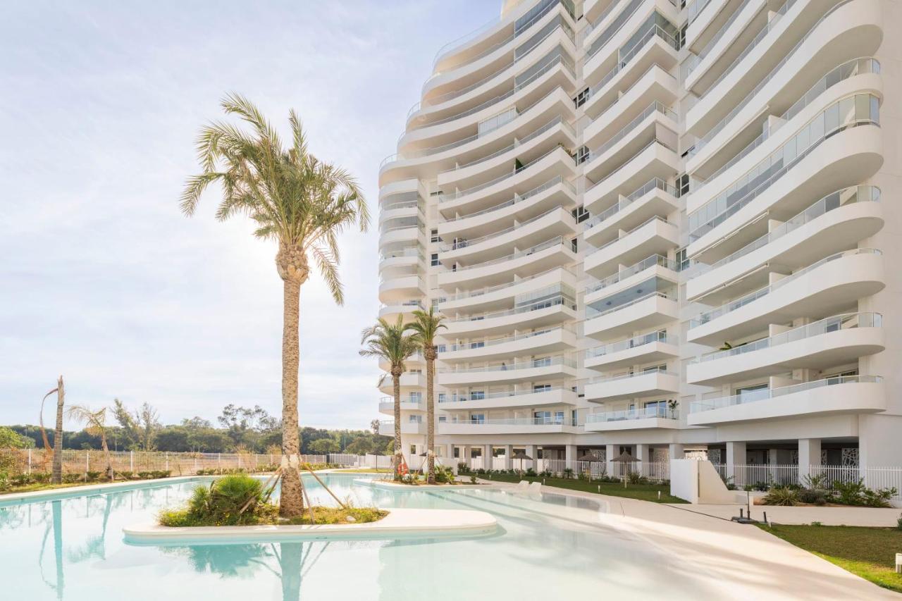 Gran Canet 2Br! Walk To Beach, Sea View, Sauna & Gym Canet d'En Berenguer Ngoại thất bức ảnh