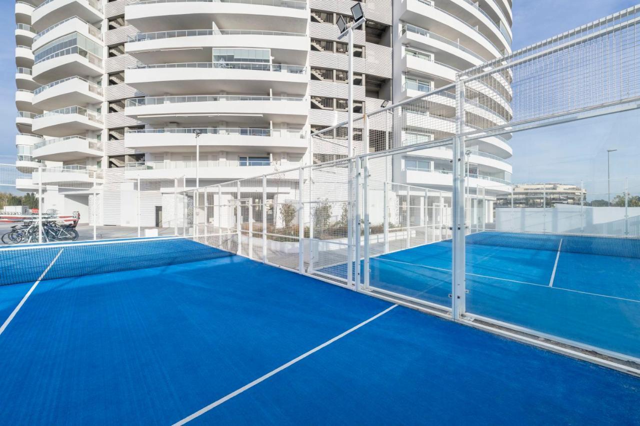 Gran Canet 2Br! Walk To Beach, Sea View, Sauna & Gym Canet d'En Berenguer Ngoại thất bức ảnh
